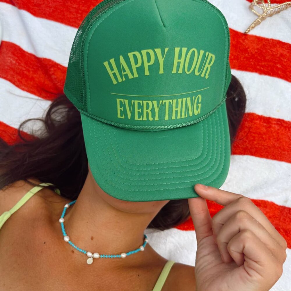 Happy Hour Everything Trucker Hat